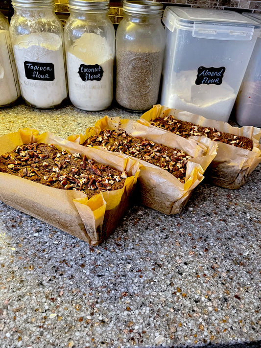 Banana Nut Loaf (with protein)