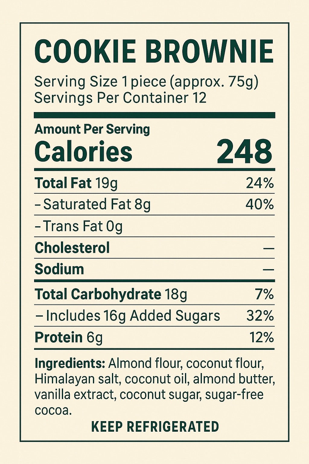 Gluten Free, Sugar Free Bakery - Protein Oreo Cheesecake