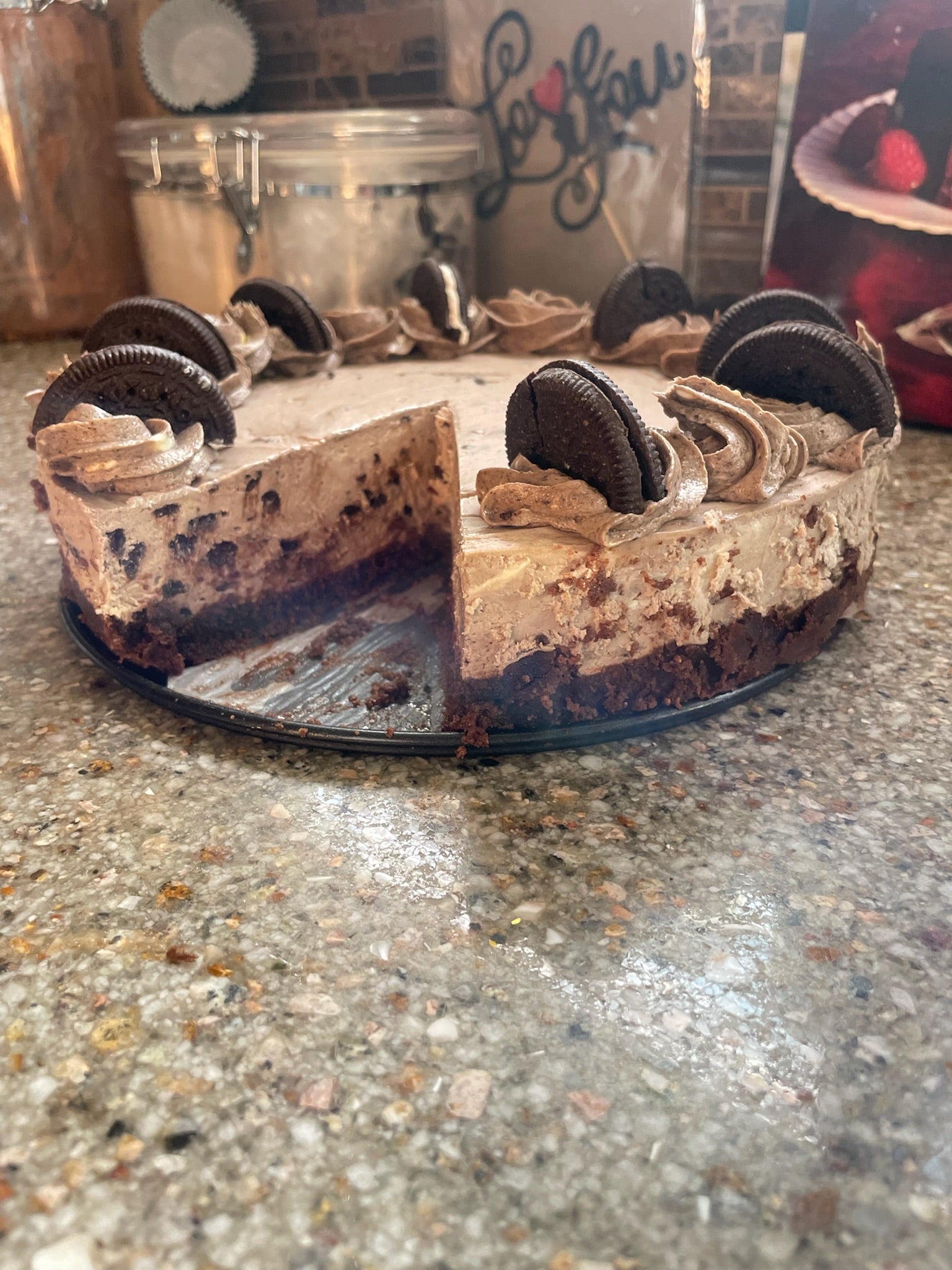 Gluten Free, Sugar Free Bakery - Protein Oreo Cheesecake