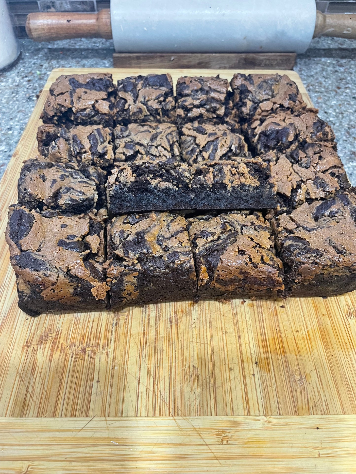 Peanut butter swirl brownie        (12 pack)