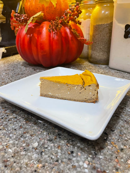 Pumpkin Pie Cheesecake              (1 Slice)